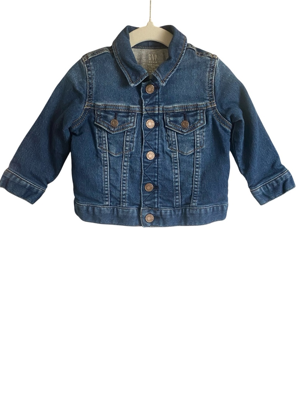 GAP Kids Classic Denim Jacket in Blue